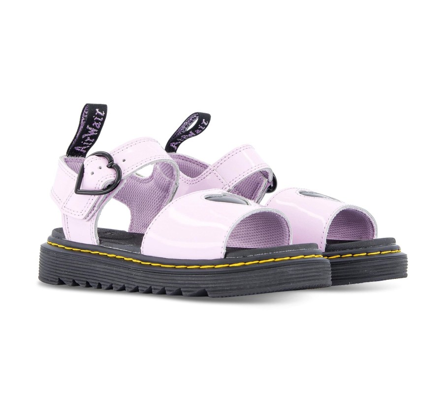 Kinder Dr. Martens Sandalen | Marlowe Hearts Junior Sandal - Offene Sandalen