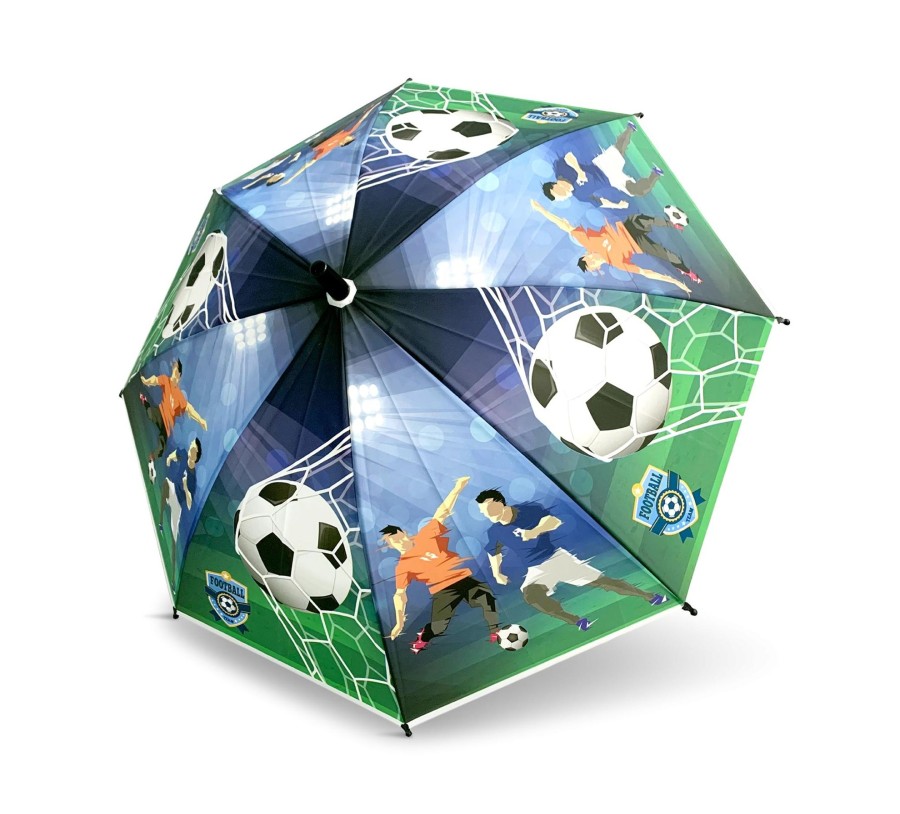 Kinder Strotz Regenschirme | Mia Matic Fussball - Regenschirme