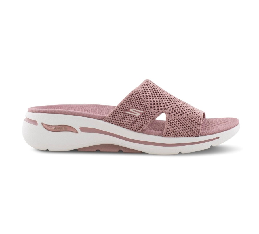 Damen Skechers Slides | Go Walk - Pantoletten