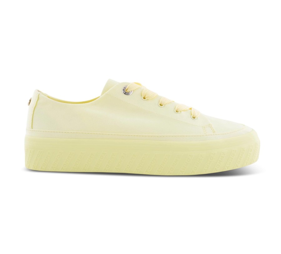 Damen Tommy Hilfiger Sneaker | Monochromatic Vulc Sneaker - Sneaker Low