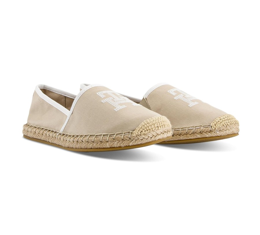 Damen Tommy Hilfiger Halbschuhe | Th Embroidered Espadrille - Espadrilles