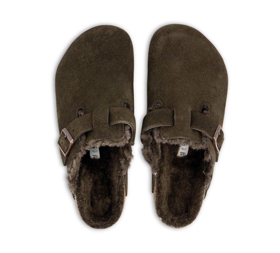 Herren Birkenstock Hausschuhe | Boston - Geschlossene Hausschuhe