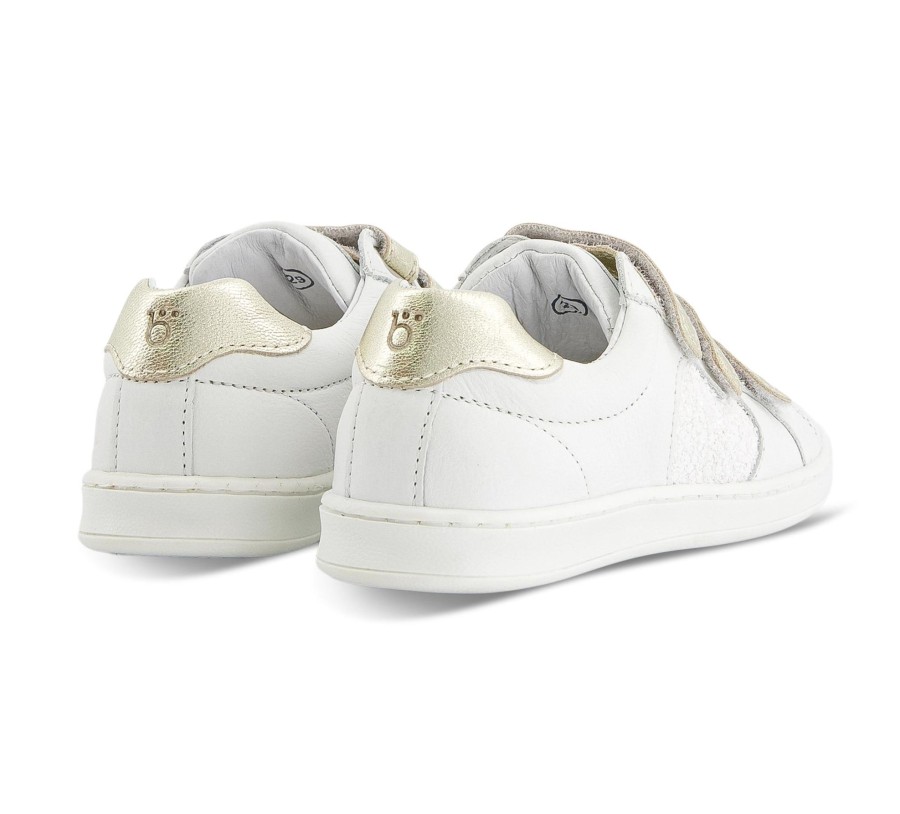 Kinder Benjie of Switzerland Halbschuhe | Bluche Coeur Velcro - Klettschuhe