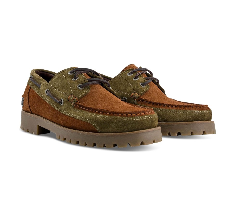 Herren Tommy Hilfiger Halbschuhe | Boat Shoe Classic Suede - Mocassins Gummisohle