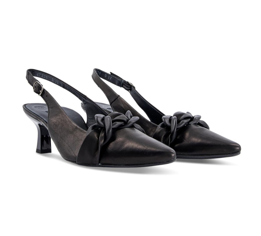 Damen Paul Green Pumps | 6046 - Sling-Pumps