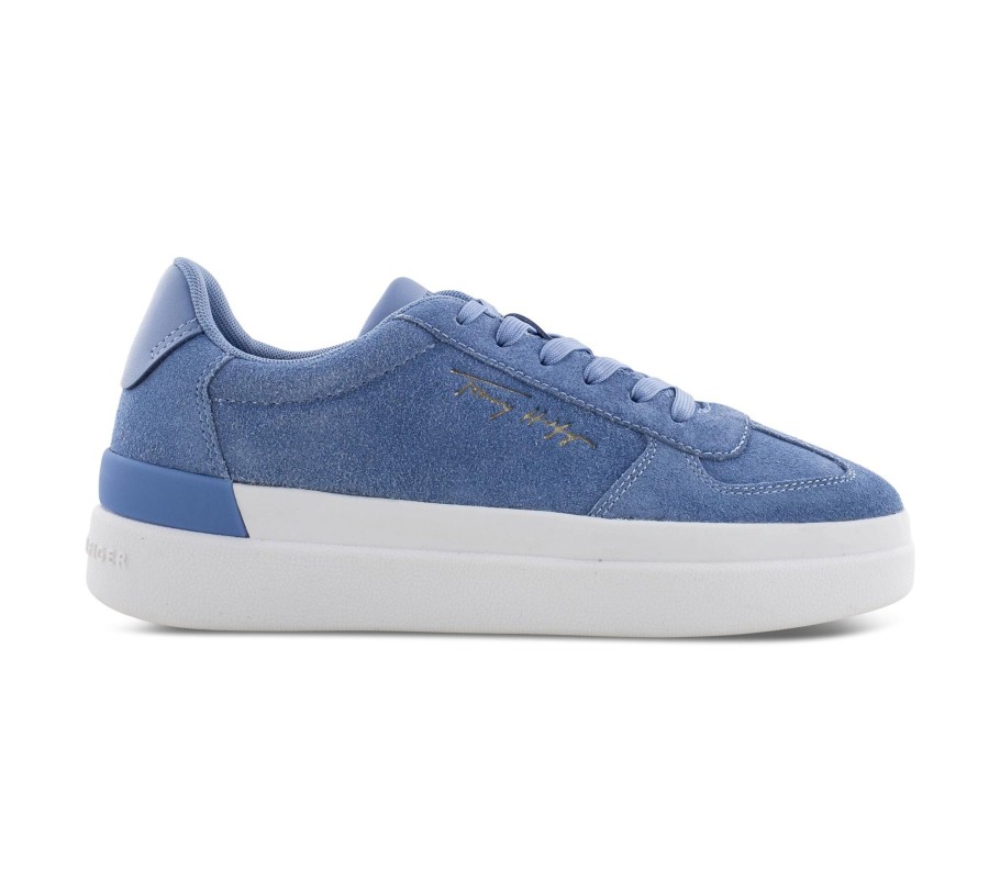 Damen Tommy Hilfiger Sneaker | Th Signature Suede Sneaker - Sneaker Low