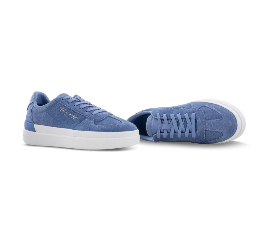 Damen Tommy Hilfiger Sneaker | Th Signature Suede Sneaker - Sneaker Low