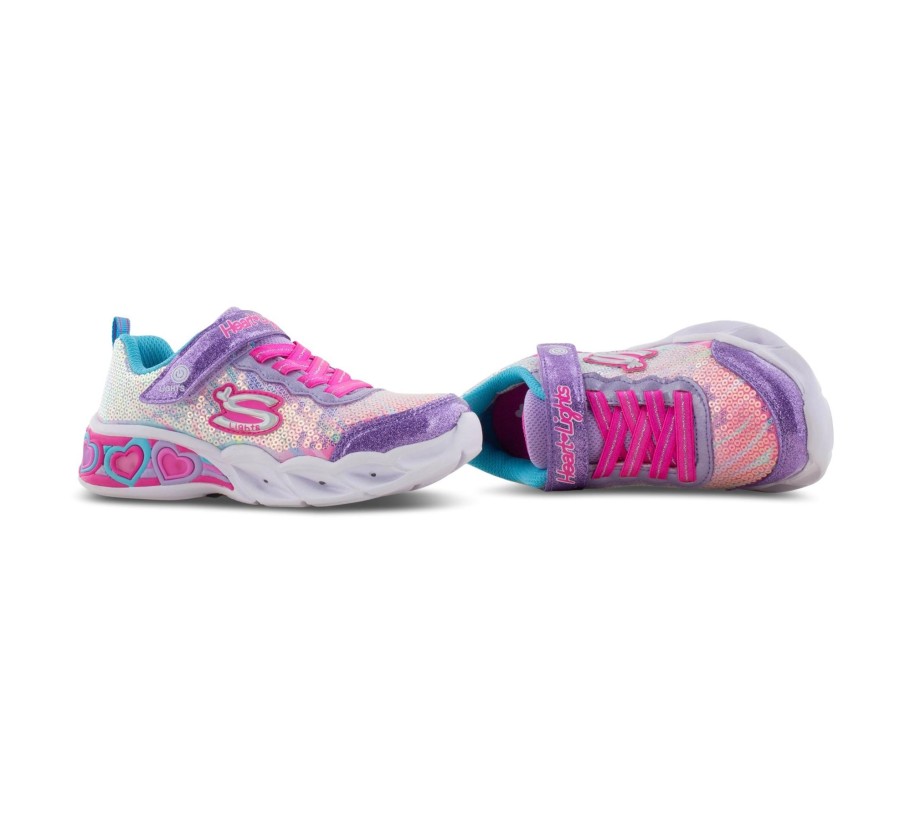 Kinder Skechers Sneaker | Sweetheart Lights - Let'S Shin - Sneaker