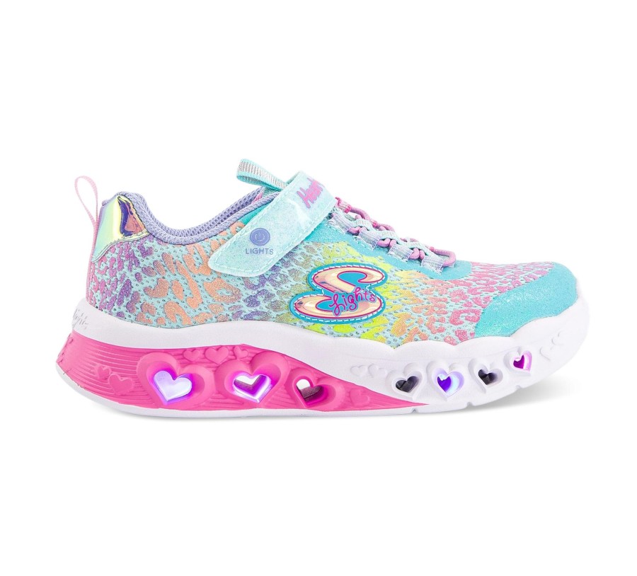 Kinder Skechers Sneaker | Flutter Heart Lights - Loves W - Sneaker