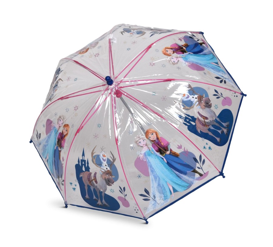 Kinder Strotz Regenschirme | Mia Frozen 3 Transparent - Regenschirme