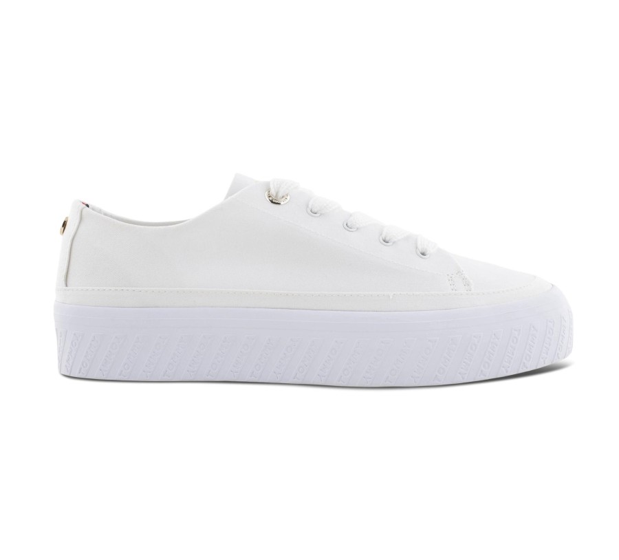 Damen Tommy Hilfiger Sneaker | Monochromatic Vulc Sneaker - Sneaker Low