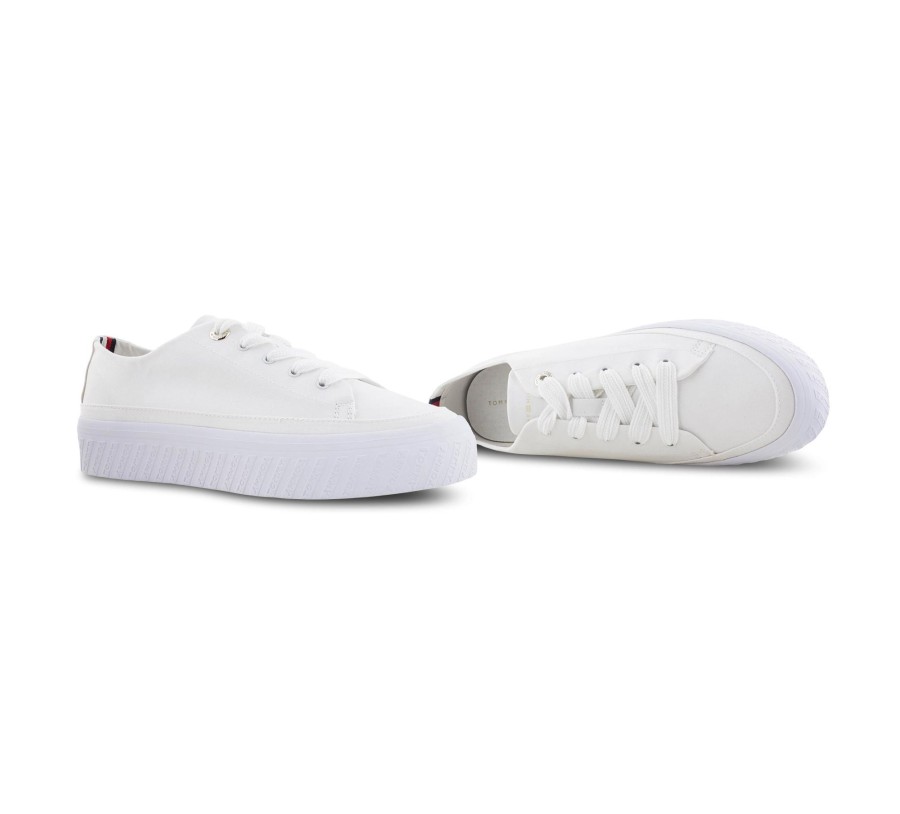 Damen Tommy Hilfiger Sneaker | Monochromatic Vulc Sneaker - Sneaker Low