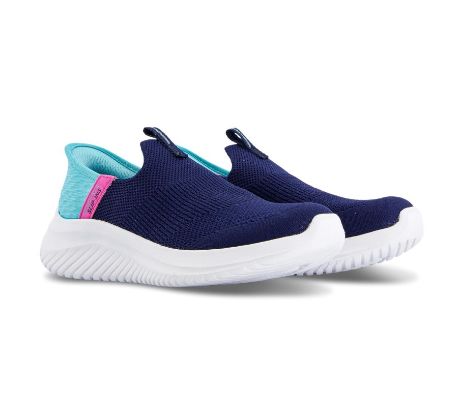 Kinder Skechers Halbschuhe | Ultra Flex 3.0 - Fresh Time - Slip-Ons