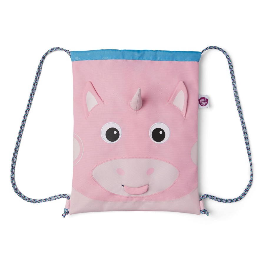 Kinder Affenzahn Taschen & Rucksacke | Sportbeutel Einhorn 4L - Turnbeutel