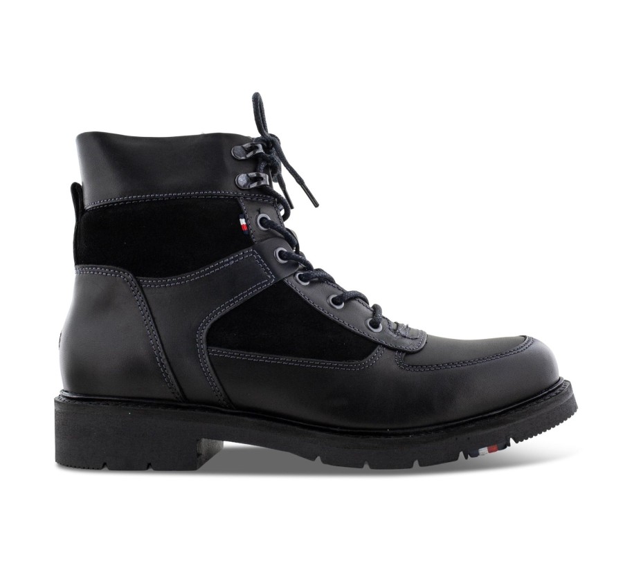 Herren Tommy Hilfiger Boots & Stiefel | Rwb Hilfiger Warm Mix Laceboot - Schnu00Fcrstiefel Leder