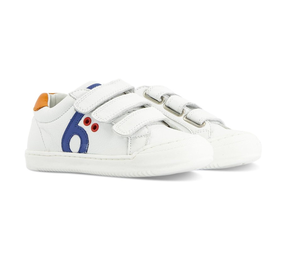 Kinder Benjie of Switzerland Halbschuhe | Elm Logo - Klettschuhe