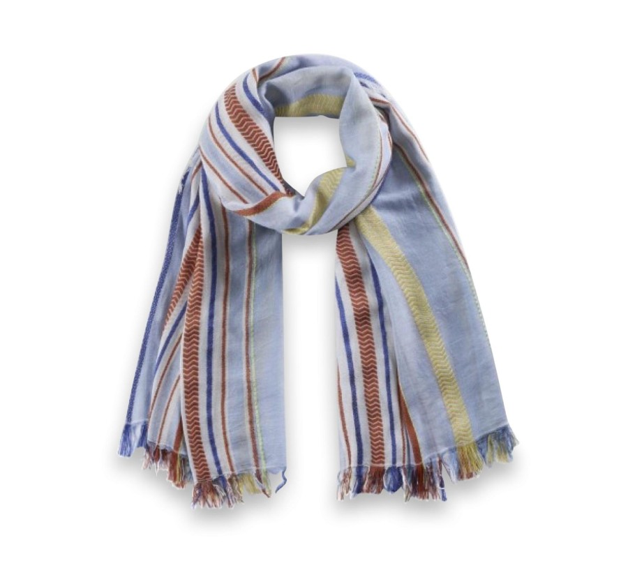 Damen Codello Schals & Foulards | Woven Stripes - Foulards