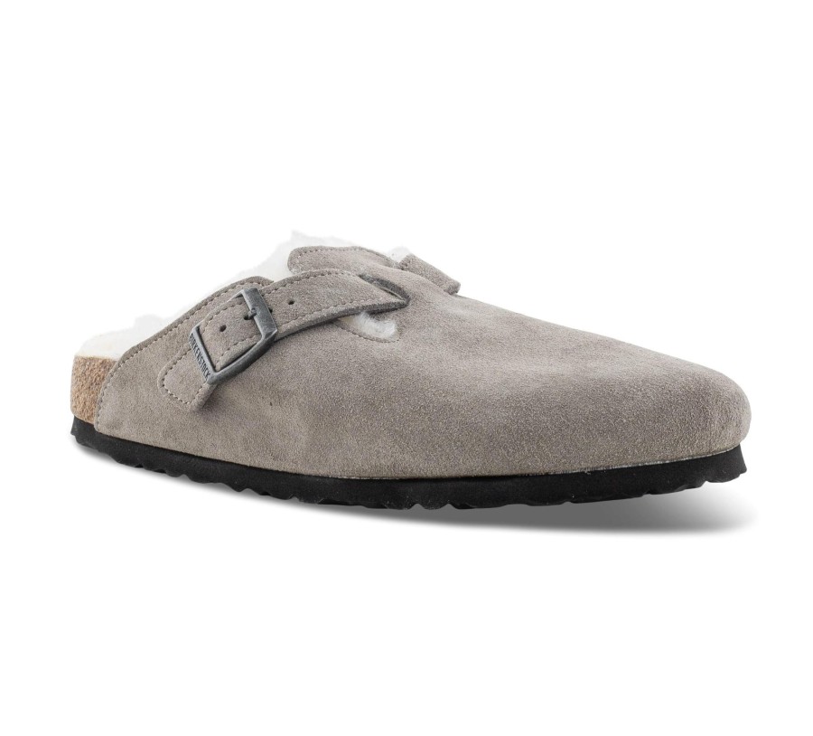 Damen Birkenstock Hausschuhe | Boston - Geschlossene Hausschuhe