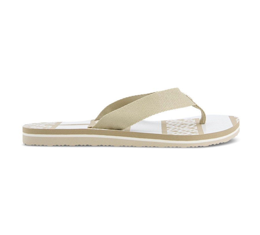 Damen Tommy Hilfiger Slides | Th Monogram Essential Sandal - Flip Flops