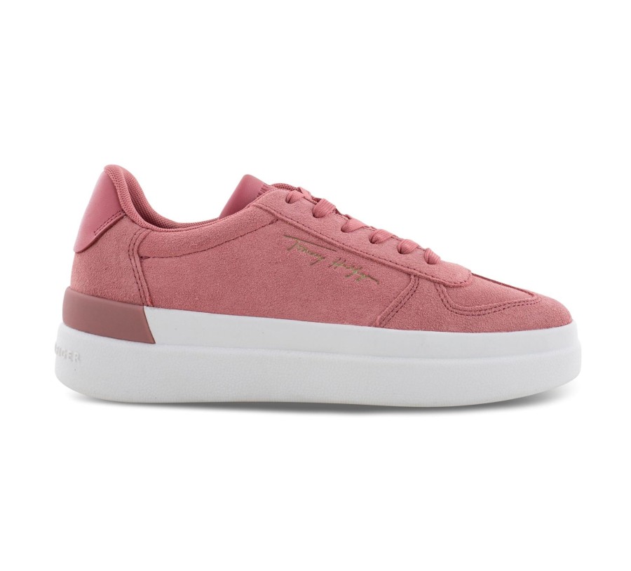 Damen Tommy Hilfiger Sneaker | Th Signature Suede Sneaker - Sneaker Low