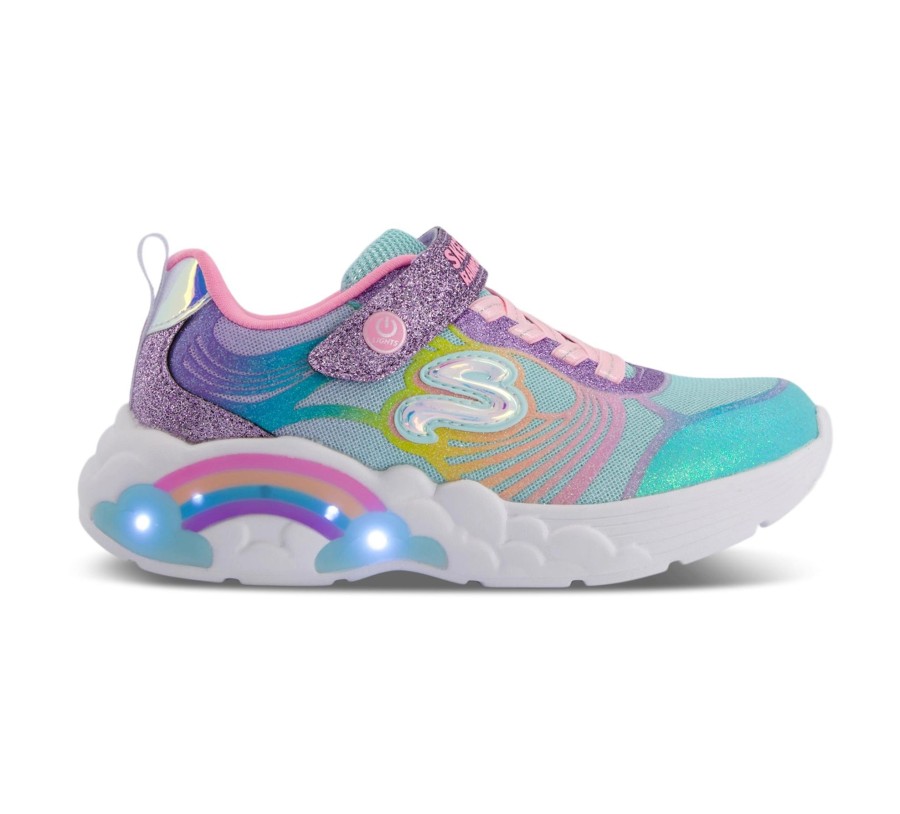 Kinder Skechers Sneaker | Rainbow Racer - Nova Blitz - Sneaker