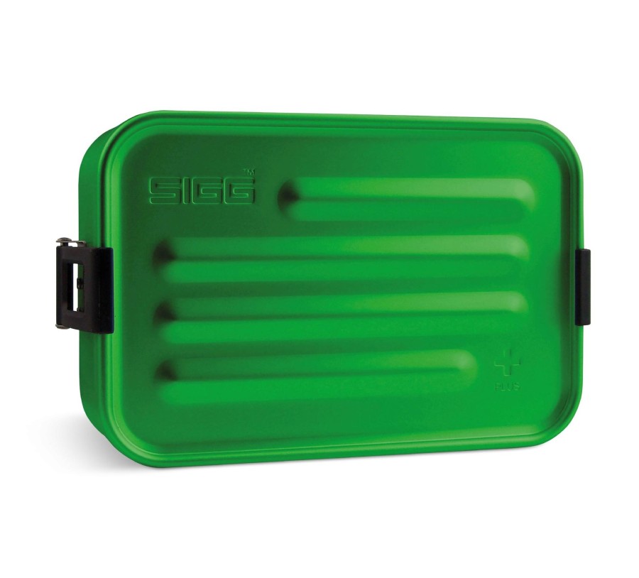 Kinder Sigg Znuniboxen | Lunchbox Metal Green Small