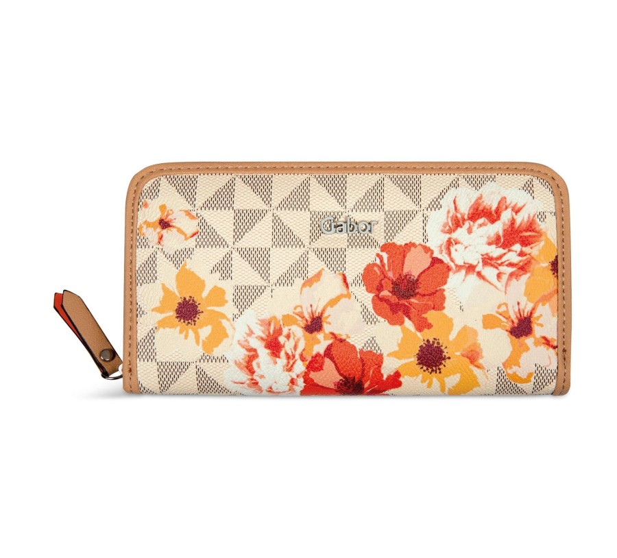 Damen Gabor-bags Taschen | Barina Flower - Portemonnaie