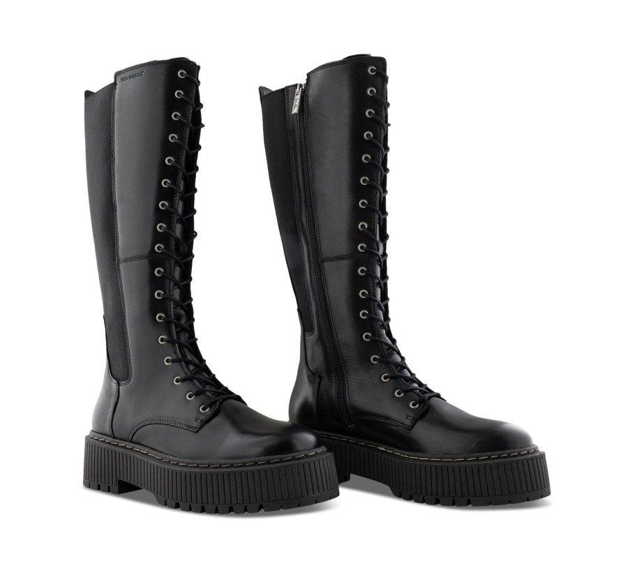 Damen Ten Points Stiefeletten | Alina - Schnu00Fcrstiefel