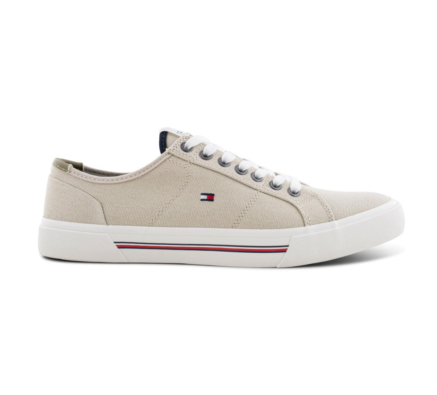 Herren Tommy Hilfiger Sneaker | Core Corporate Canvas Aci. - Sneaker Low