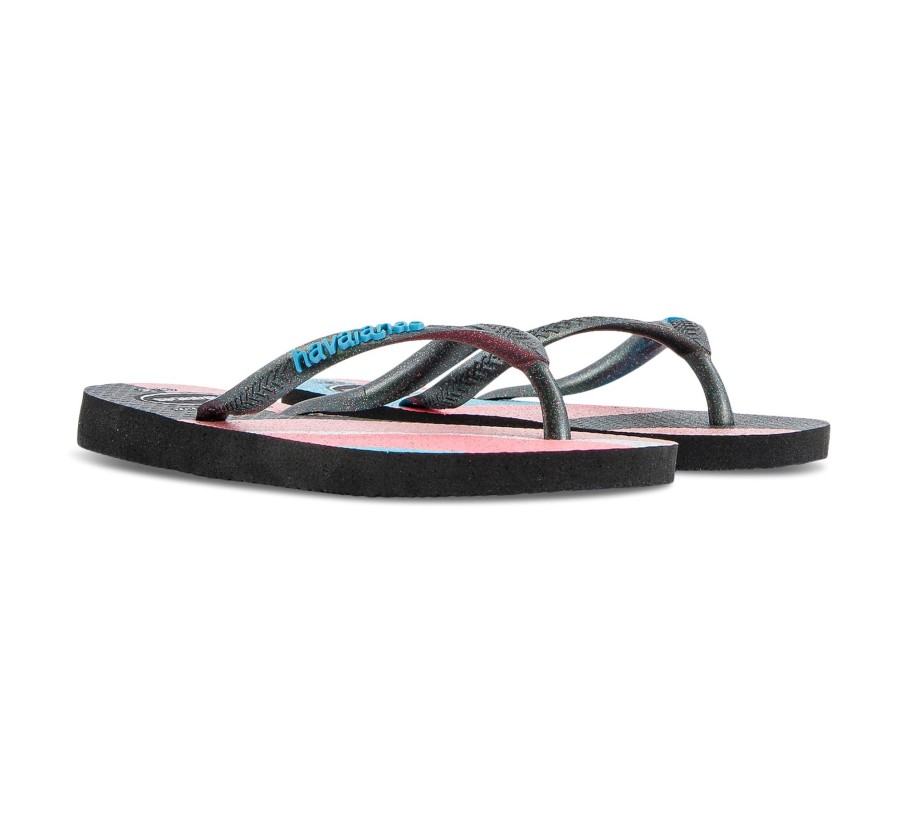 Kinder Havaianas Badeschuhe Und Slides | Slim Palette Glow Kids - Flip Flops