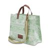 Damen Codello Taschen | Green Leaves - Umhu00E4Ngetaschen