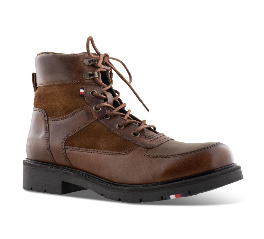 Herren Tommy Hilfiger Boots & Stiefel | Rwb Hilfiger Warm Mix Laceboot - Schnu00Fcrstiefel Leder