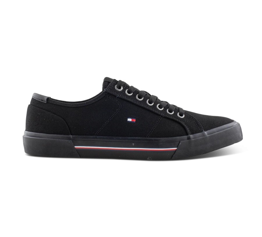 Herren Tommy Hilfiger Sneaker | Core Corporate Canvas Vulc - Sneaker Low