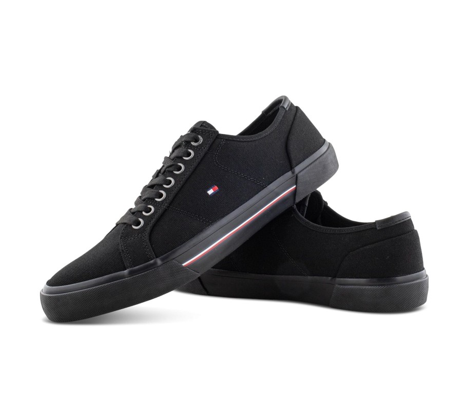 Herren Tommy Hilfiger Sneaker | Core Corporate Canvas Vulc - Sneaker Low