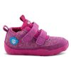 Kinder Affenzahn Barfussschuhe | Lowboot Knit Happy - Klettschuhe