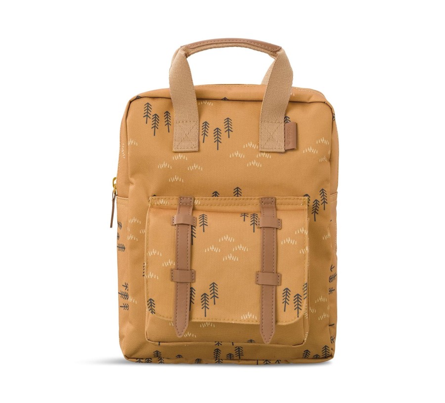 Kinder Fresk Taschen & Rucksacke | Backpack Woods Spruce Yellow - Rucksu00E4Cke