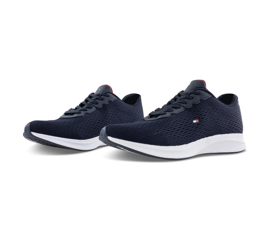 Herren Tommy Hilfiger Sneaker | Lightweight Runner Knit Flag - Sneaker Low