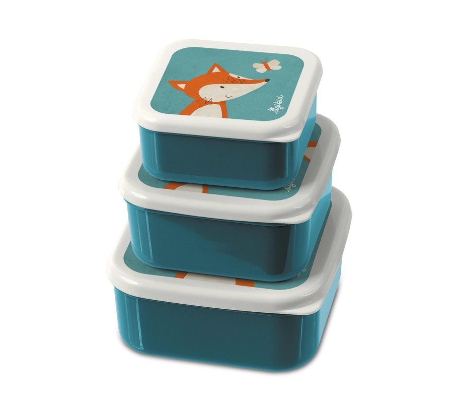 Kinder Sigikid Znuniboxen | Snackboxen Fuchs 3Er-Set - Znu00Fcniboxen