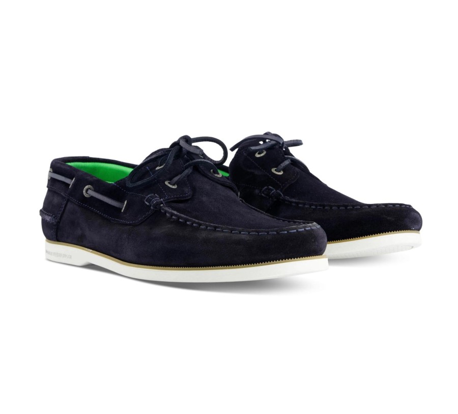 Herren Tommy Hilfiger Halbschuhe | Boat Shoe Core Suede - Mokassins