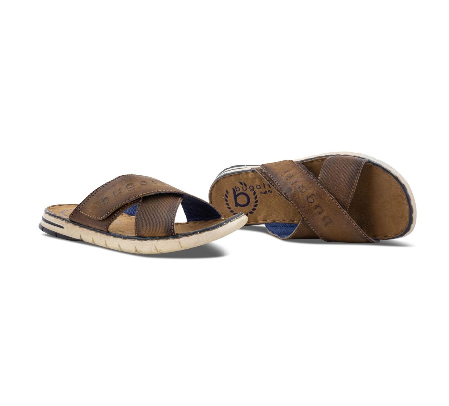 Herren Bugatti Offene Schuhe | Dario - Slides