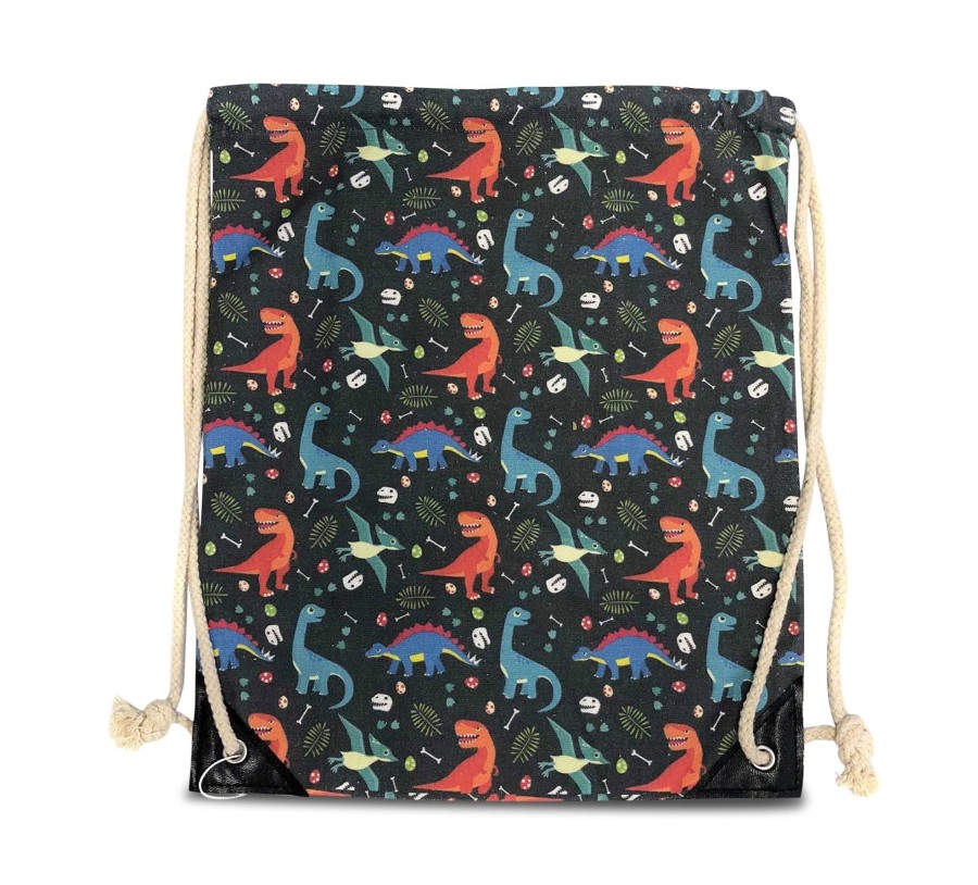 Kinder Kay Bee Taschen & Rucksacke | Dinosaurier - Turnbeutel