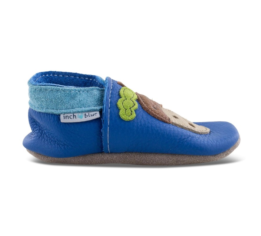 Kinder Inch Blue Hausschuhe | Nutty Blue - Geschlossene Hausschuhe